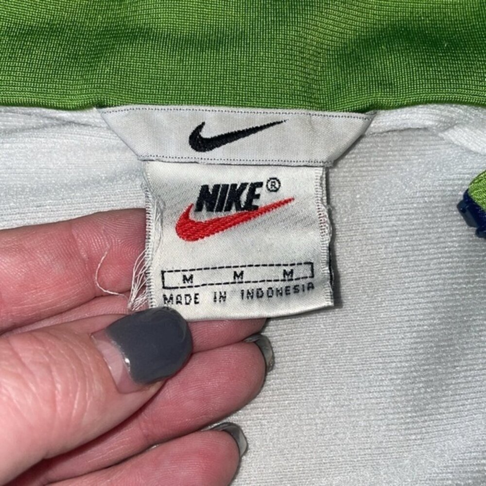 VGC Retro 90's Nike Full Zipper Jacket - Size M - Picture 4 of 6